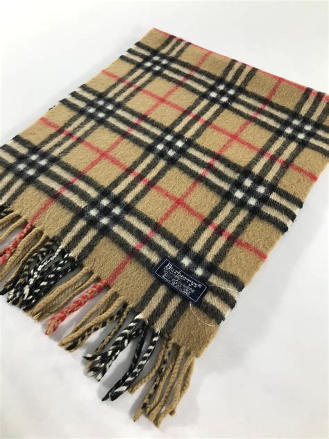 burberry wool scarf vintage.